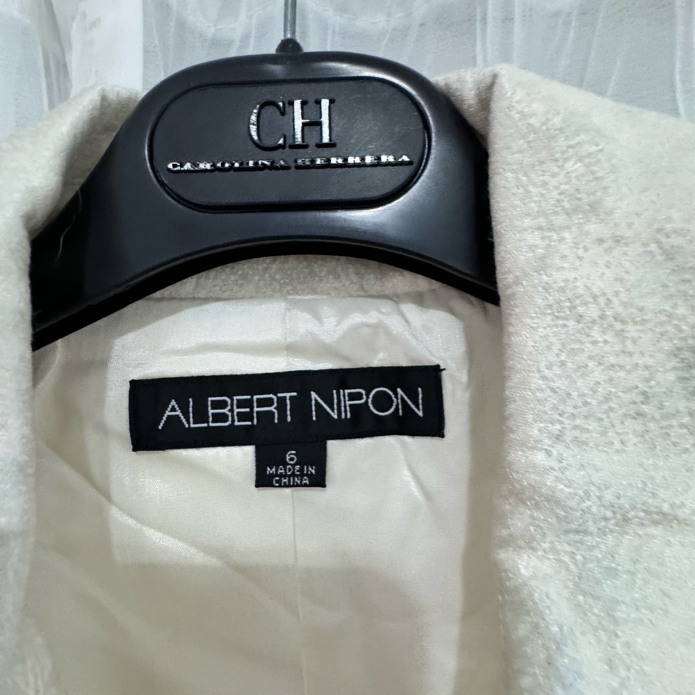 Albert Nipn Brand Set Of Jacket & Skirt , Color O… - image 2